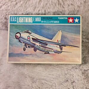 Tamiya 1/100 BAC Lightning F.Mk6 Mini Jet Aircraft Series No. 4 Model Kit PA1004